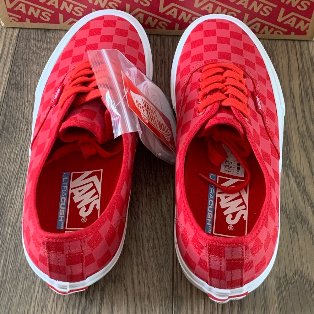 Vans authentic pro reflect red shoes sneakers - Picture 6 of 7